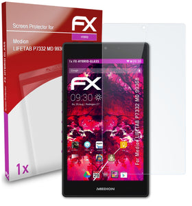 atFoliX FX-Hybrid-Glass Panzerglasfolie für Medion LIFETAB P7332 (MD 99368)