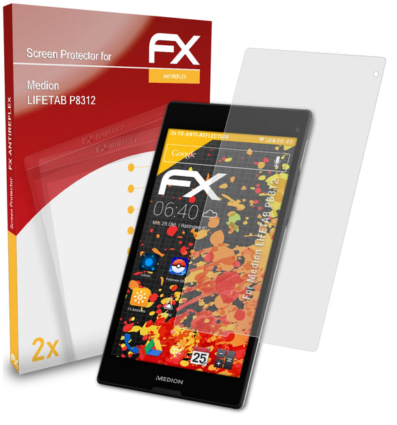 atFoliX FX-Antireflex Displayschutzfolie für Medion LIFETAB P8312