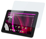 Glasfolie atFoliX kompatibel mit Medion LIFETAB S10321 MD98687, 9H Hybrid-Glass FX