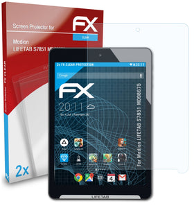 atFoliX FX-Clear Schutzfolie für Medion LIFETAB S7851 (MD98675)