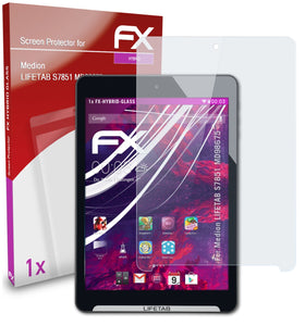 atFoliX FX-Hybrid-Glass Panzerglasfolie für Medion LIFETAB S7851 (MD98675)