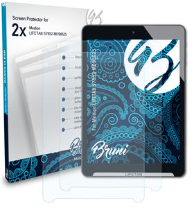 Bruni Basics-Clear Displayschutzfolie für Medion LIFETAB S7852 (MD98625)