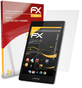 atFoliX FX-Antireflex Displayschutzfolie für Medion LIFETAB S8311 (MD98983)