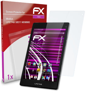 atFoliX FX-Hybrid-Glass Panzerglasfolie für Medion LIFETAB S8311 (MD98983)