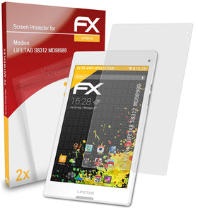 atFoliX FX-Antireflex Displayschutzfolie für Medion LIFETAB S8312 (MD98989)