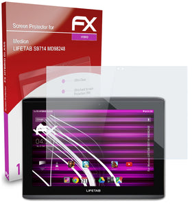 atFoliX FX-Hybrid-Glass Panzerglasfolie für Medion LIFETAB S9714 (MD98248)