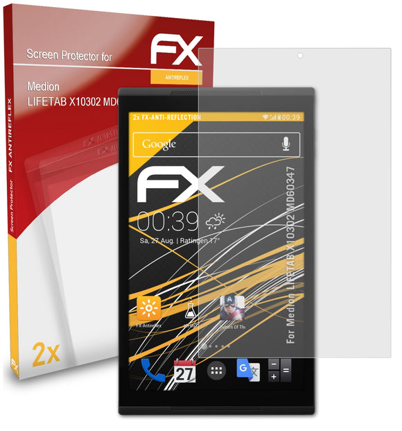 atFoliX FX-Antireflex Displayschutzfolie für Medion LIFETAB X10302 (MD60347)