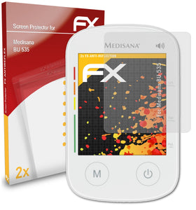 atFoliX FX-Antireflex Displayschutzfolie für Medisana BU 535