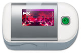 Glasfolie atFoliX kompatibel mit Medisana PM 100, 9H Hybrid-Glass FX