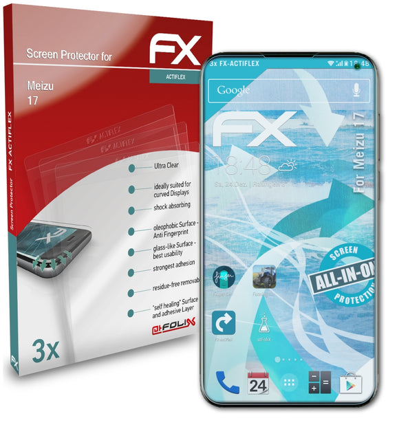 atFoliX FX-ActiFleX Displayschutzfolie für Meizu 17
