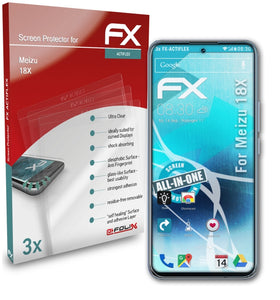 atFoliX FX-ActiFleX Displayschutzfolie für Meizu 18X