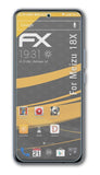 Panzerfolie atFoliX kompatibel mit Meizu 18X, entspiegelnde und stoßdämpfende FX (3X)