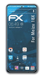 Schutzfolie atFoliX kompatibel mit Meizu 18X, ultraklare FX (3X)