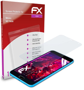 atFoliX FX-Hybrid-Glass Panzerglasfolie für Meizu M2 Note