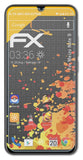 Panzerfolie atFoliX kompatibel mit Meizu Note 9, entspiegelnde und stoßdämpfende FX (3X)