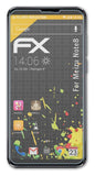 Panzerfolie atFoliX kompatibel mit Meizu Note8, entspiegelnde und stoßdämpfende FX (3X)