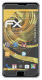 Panzerfolie atFoliX kompatibel mit Meizu Pro 7 Plus, entspiegelnde und stoßdämpfende FX (3X)