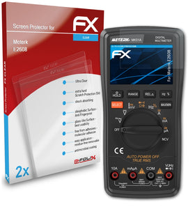 atFoliX FX-Clear Schutzfolie für Meterk E2608
