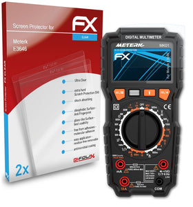 atFoliX FX-Clear Schutzfolie für Meterk E3646