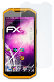Glasfolie atFoliX kompatibel mit MFOX A10, 9H Hybrid-Glass FX