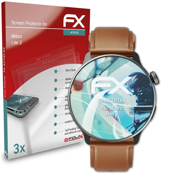 atFoliX FX-ActiFleX Displayschutzfolie für Mibro Lite 2