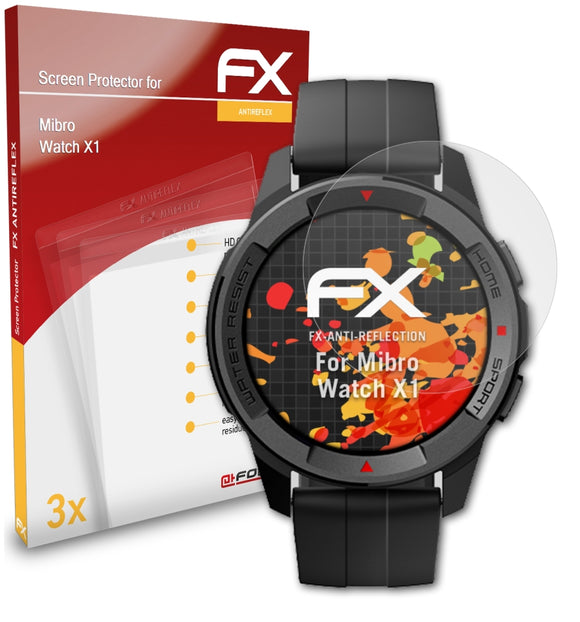 atFoliX FX-Antireflex Displayschutzfolie für Mibro Watch X1