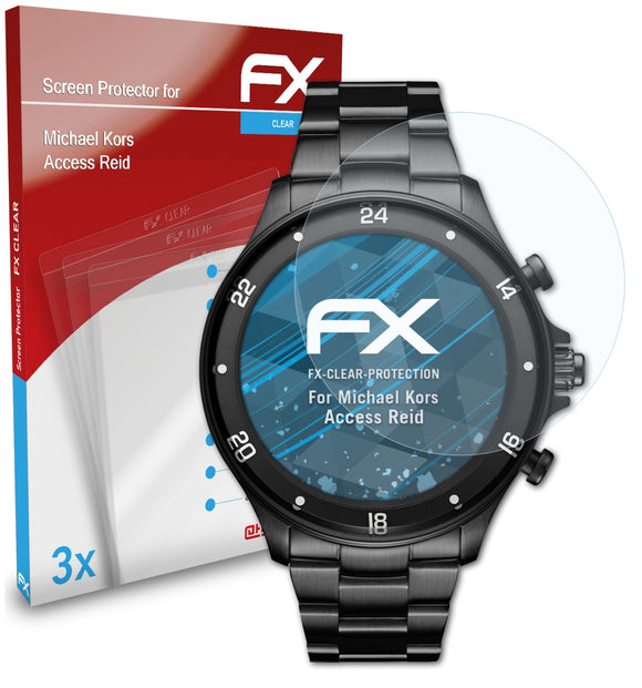 atFoliX FX-Clear Schutzfolie für Michael Kors Access Reid