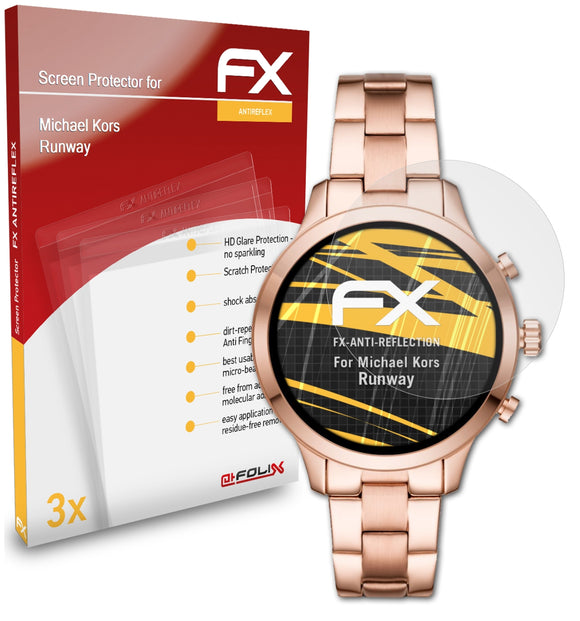 atFoliX FX-Antireflex Displayschutzfolie für Michael Kors Runway