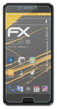 atFoliX Panzerfolie kompatibel mit Micromax Canvas 2 Q4310, entspiegelnde und stoßdämpfende FX Schutzfolie (3X)