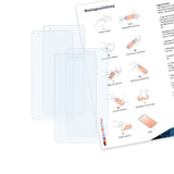 Lieferumfang von Micromax Canvas Sliver 5 (Q450) Basics-Clear Displayschutzfolie, Montage Zubehör inklusive