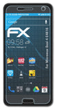 Schutzfolie atFoliX kompatibel mit Micromax Dual 4 E4816, ultraklare FX (3X)