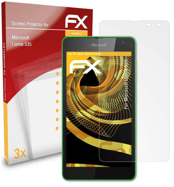 atFoliX FX-Antireflex Displayschutzfolie für Microsoft Lumia 535