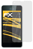 Panzerfolie atFoliX kompatibel mit Microsoft Lumia 550, entspiegelnde und stoßdämpfende FX (3X)