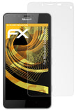 Panzerfolie atFoliX kompatibel mit Microsoft Lumia 950, entspiegelnde und stoßdämpfende FX (3X)