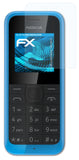 atFoliX Schutzfolie kompatibel mit Microsoft Nokia 105 2015, ultraklare FX Folie (3X)