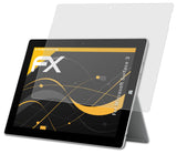 Panzerfolie atFoliX kompatibel mit Microsoft Surface 3, entspiegelnde und stoßdämpfende FX (2X)