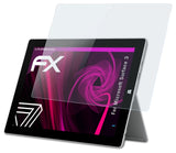 Glasfolie atFoliX kompatibel mit Microsoft Surface 3, 9H Hybrid-Glass FX