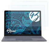 Schutzfolie Bruni kompatibel mit Microsoft Surface Laptop 4 13,5 inch, glasklare (2X)