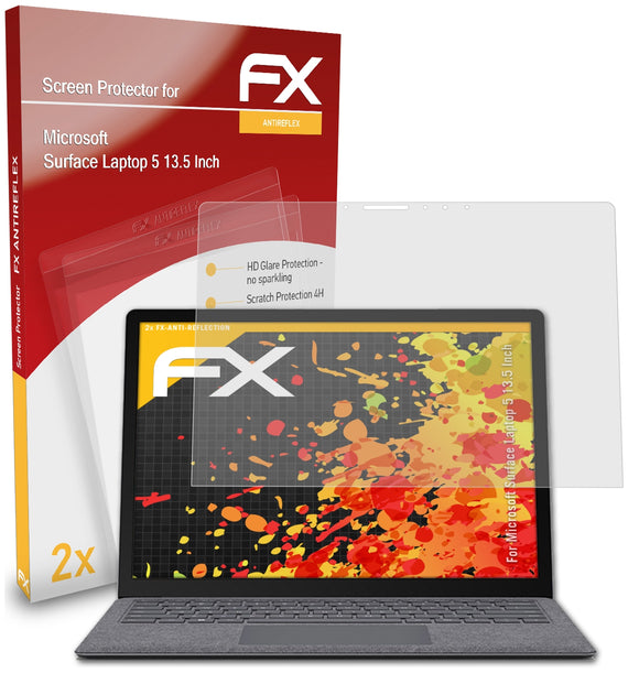 atFoliX FX-Antireflex Displayschutzfolie für Microsoft Surface Laptop 5 (13.5 Inch)