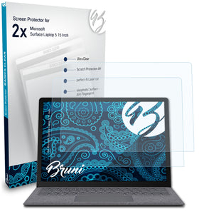 Bruni Basics-Clear Displayschutzfolie für Microsoft Surface Laptop 5 (15 Inch)