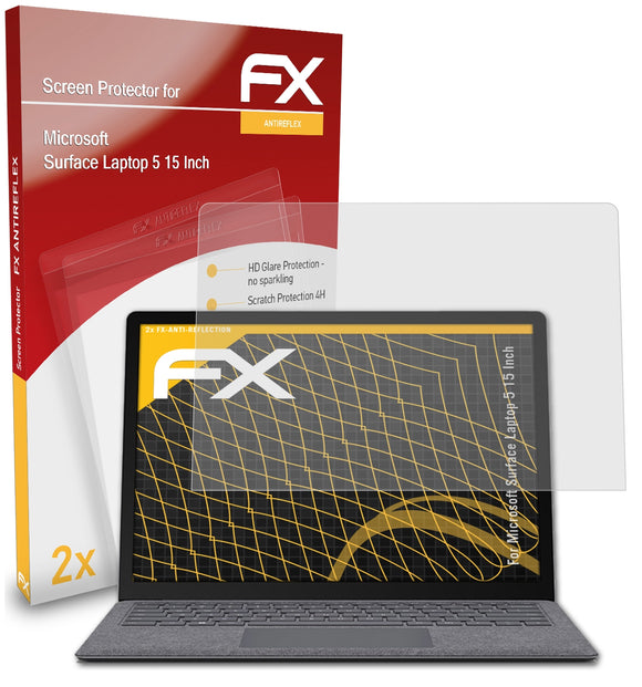 atFoliX FX-Antireflex Displayschutzfolie für Microsoft Surface Laptop 5 (15 Inch)