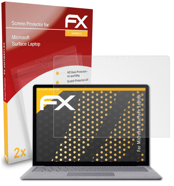 atFoliX FX-Antireflex Displayschutzfolie für Microsoft Surface Laptop