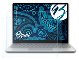 Schutzfolie Bruni kompatibel mit Microsoft Surface Laptop Go 2, glasklare (2X)