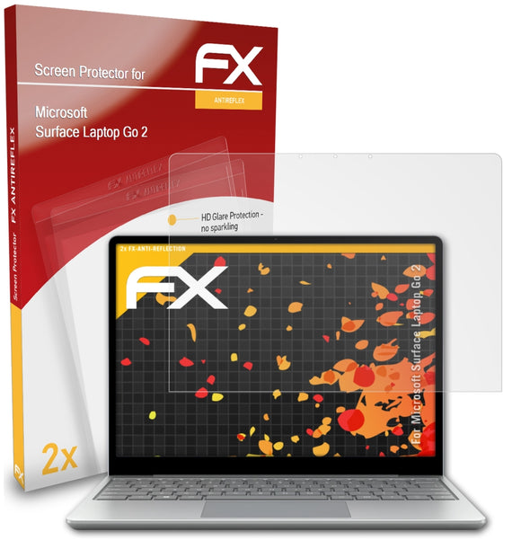 atFoliX FX-Antireflex Displayschutzfolie für Microsoft Surface Laptop Go 2