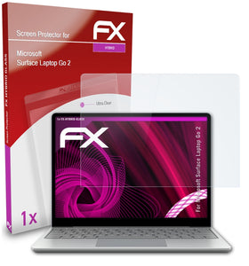 atFoliX FX-Hybrid-Glass Panzerglasfolie für Microsoft Surface Laptop Go 2