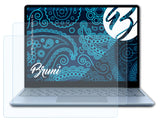 Schutzfolie Bruni kompatibel mit Microsoft Surface Laptop Go, glasklare (2X)