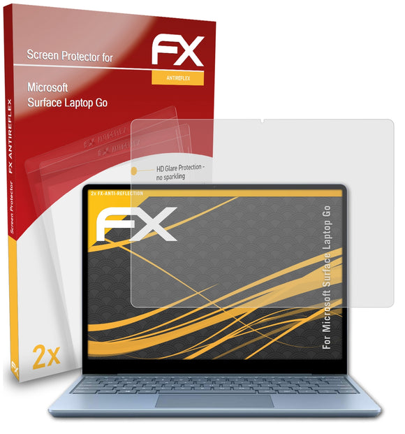 atFoliX FX-Antireflex Displayschutzfolie für Microsoft Surface Laptop Go