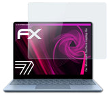 Glasfolie atFoliX kompatibel mit Microsoft Surface Laptop Go, 9H Hybrid-Glass FX