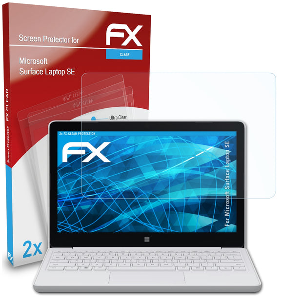 atFoliX FX-Clear Schutzfolie für Microsoft Surface Laptop SE