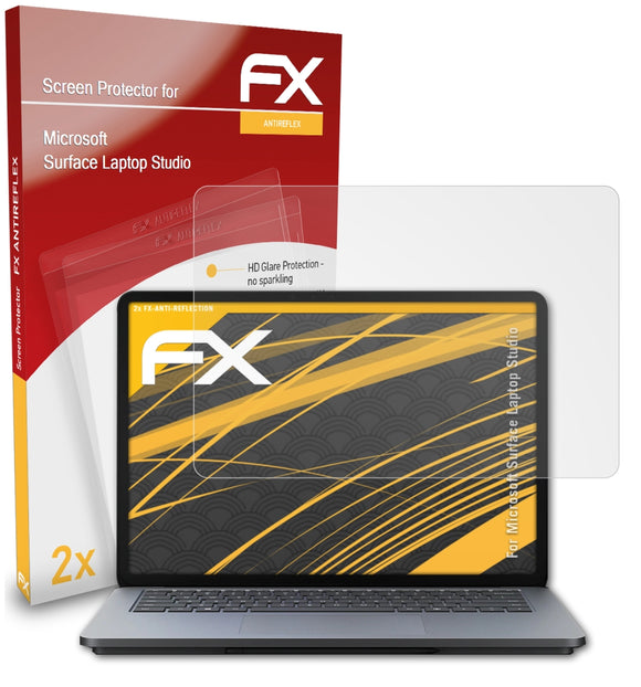 atFoliX FX-Antireflex Displayschutzfolie für Microsoft Surface Laptop Studio